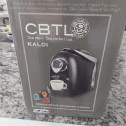 CBTL Single Cup Brewer Coffee Espresso Tea Machine - Kaldi