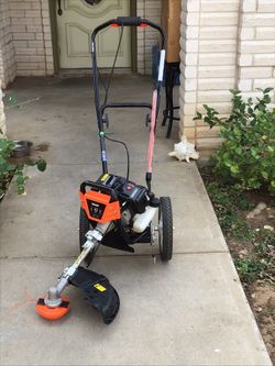Wheeled String Trimmer Mower Semi Nueva for Sale in Laredo TX OfferUp