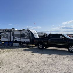 Camper with bunk house