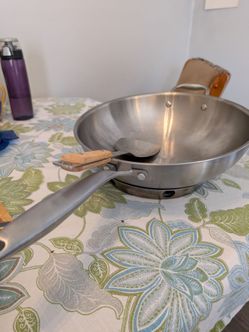 16" Stainless Steel Wok