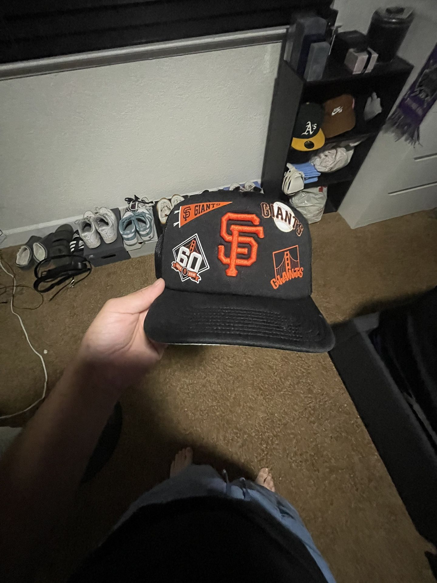 Mitchell And Ness Giants SnapBack For $15 Brand New