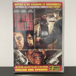 To Kill A Killer DVD Movie NEW SEALED 2 Versions English & Spanish 2007