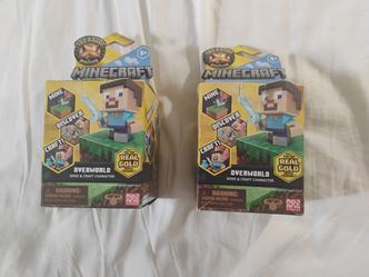Treasure X Minecraft Overworld Mine & Craft Character (x2)