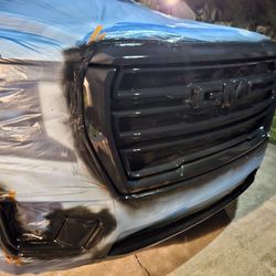 Grill/rims/bumper/calipers/headlights/taillight