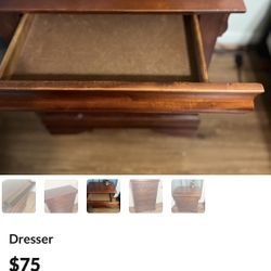 Dresser And Night Stand