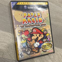 PAPER MARIO THE THOUSAND YEAR DOOR FOR GAMECUBE