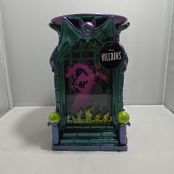 Bath and Body Works Disney VILLIANS Maleficent Shadowbox Pedestal Candle Holder 