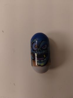 Mighty Beanz Zombie Jumping Bean JA-RU 2004 Blue Vintage VTG EUC