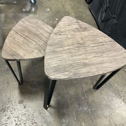 Set Of 2 Coffee Tables End Side Tables 