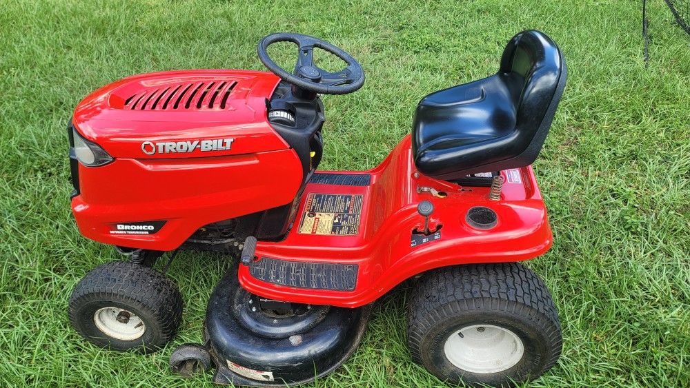 Troybilt Bronco Riding Lawn Mower