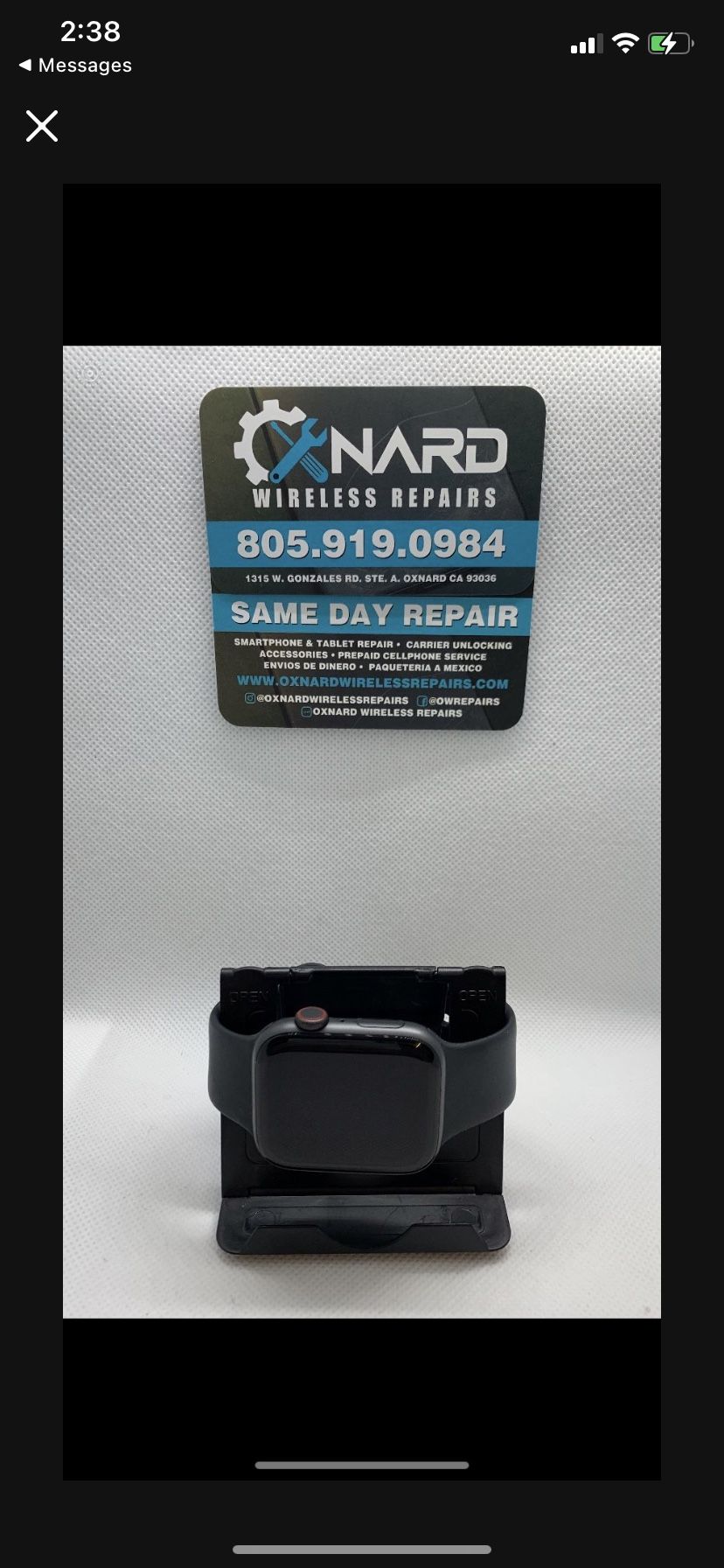 Apple Watch SE 44mm WIFI/GPS $300