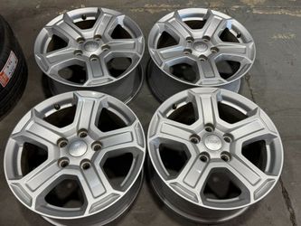 FREE DELIVERY 5x OEM 2022 Jeep Wrangler Sport wheels 5x5 5x127 fits grand cherokee gladiator