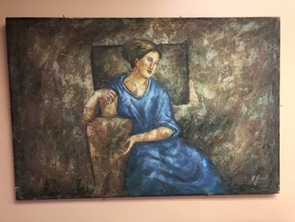 K. James - Oil on Canvas Painting