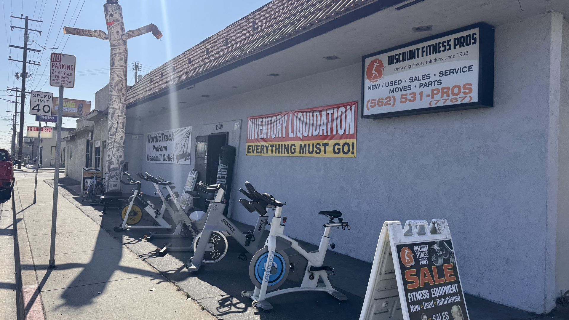 Fitness equipment package Retail