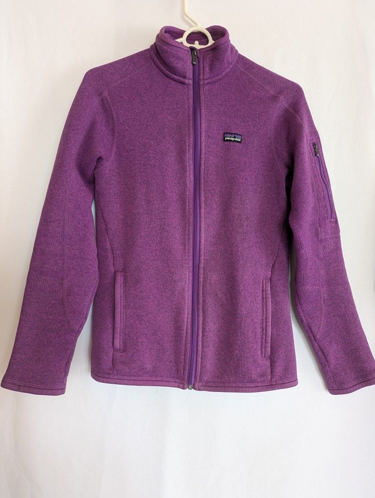 Sz Small Patagonia Women's Fleece Zipper Top Insulated Base Layer Thermal REI Marmot Arc'teryx Rab Columbia North Face Mountain Hardware Eddie Bauer