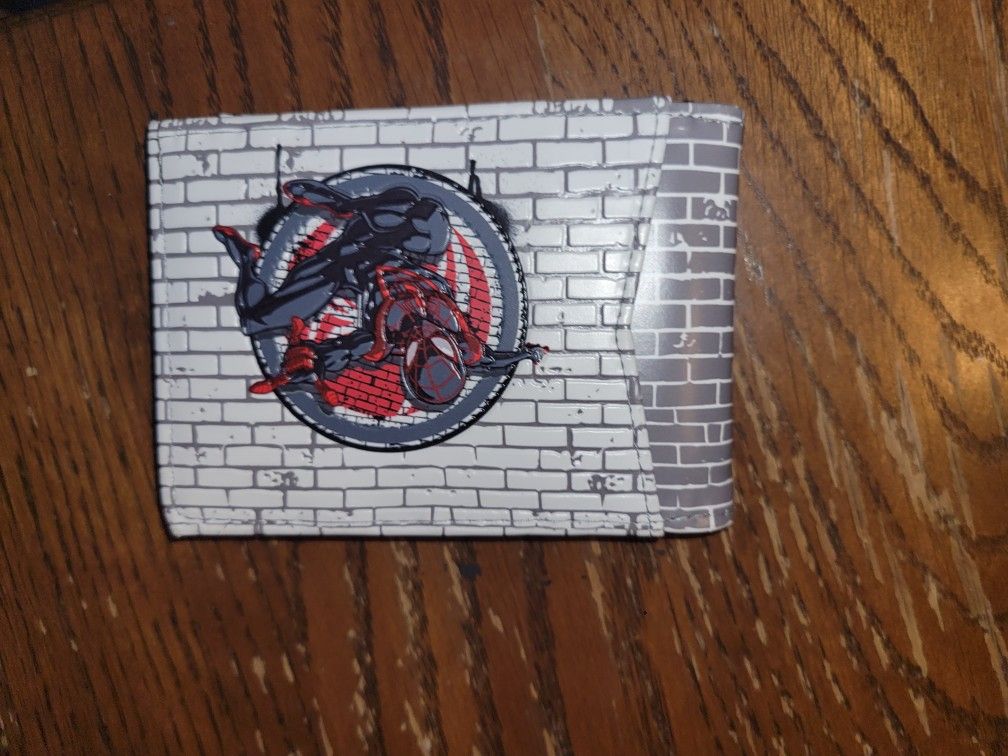 Leather Spiderman Wallet