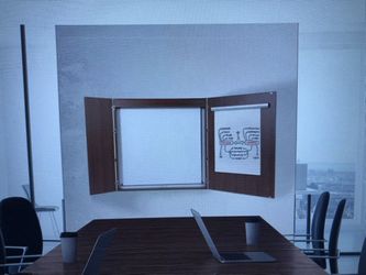 Mastervision Magnetic Dry Erase Conference Room Board 48x48