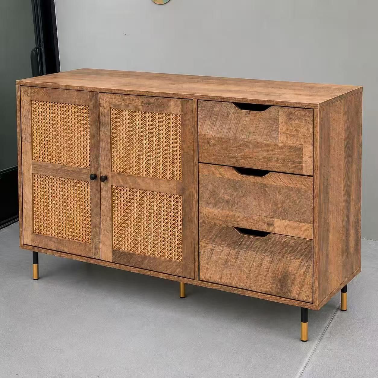 New In Box Entry Way Buffet Sideboard Cabinet Cupboard Microwave Stand ...