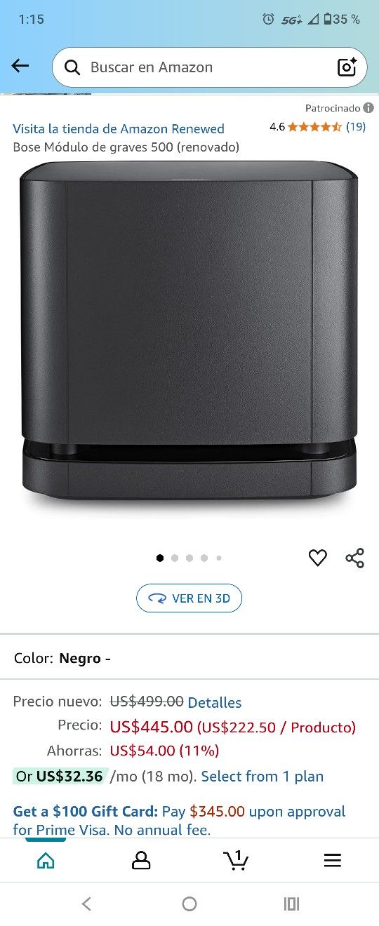 Bose Bass Module 500