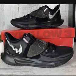 🏀NEW 🏀 KYRIE LOWS BLACK OUT - Limited Edition.  Size 10 $120