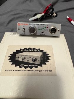 Cb -rf limited echo chamber + Roger beep-cb