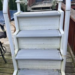 Above Ground Pool Steps