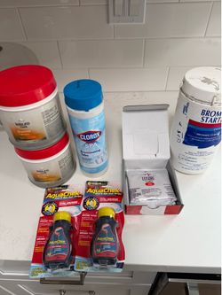 Hot tub bromine chemicals free