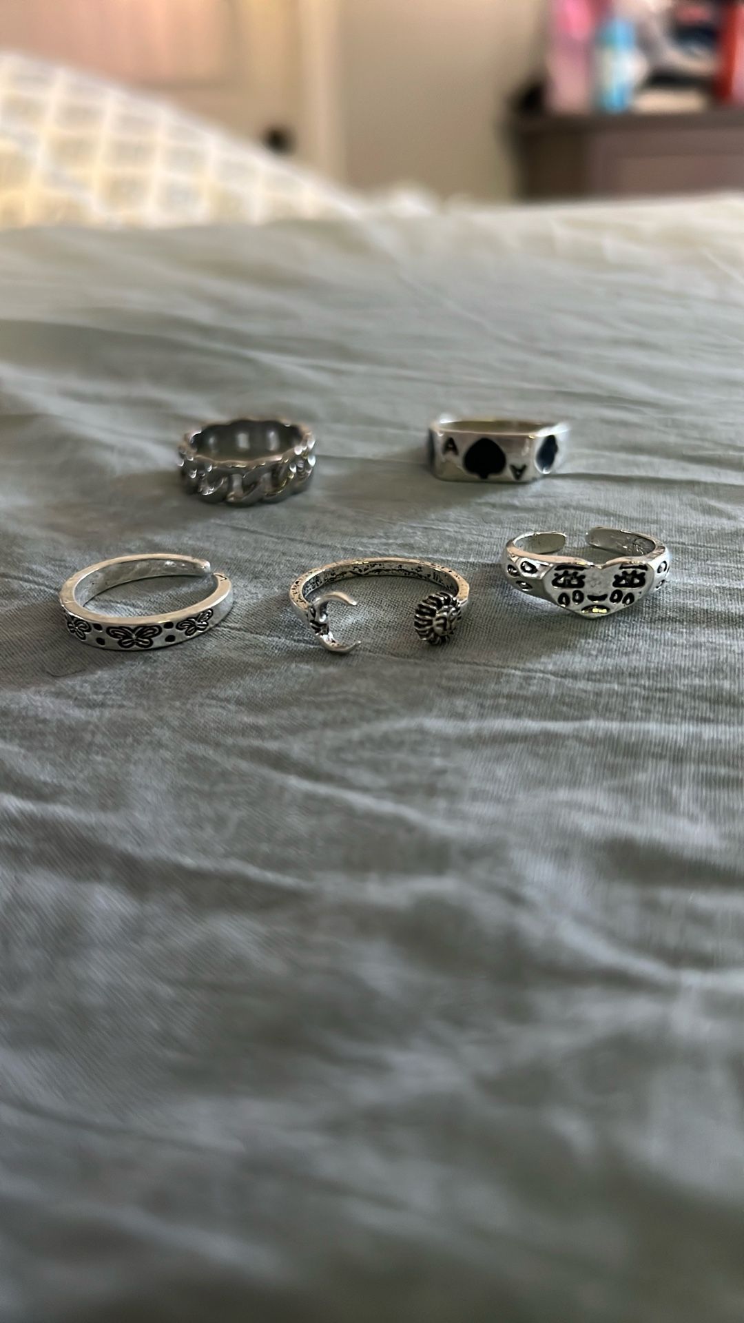 14 Cute Silver Rings
