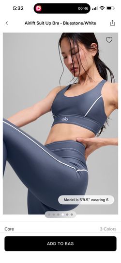 Alo Suit up bra and leggings limited edition