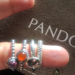 Pandora Rings Size 8