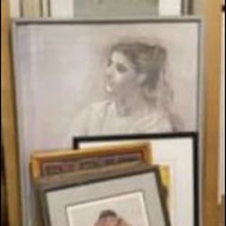 $12 Each If You Buy 10.  50 Pieces Of Art Lots Original 120 For every 10 Pictures Have To Clear Out 