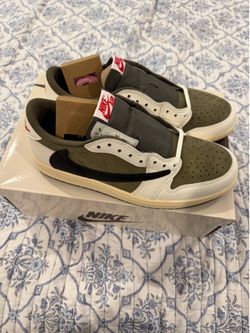 Travis Scott Jordan 1 low OG SP medium olive
