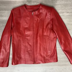 Leather Jacket XL Size