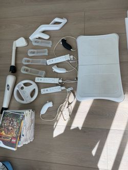 Wii accessories and games