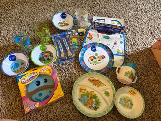 Kids Plates and Cups Bundle