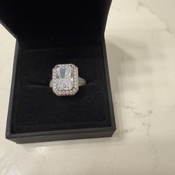 Lab Created 4 Carat Engagement Ring