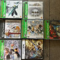 Final Fantasy bundle 3DS And PS1