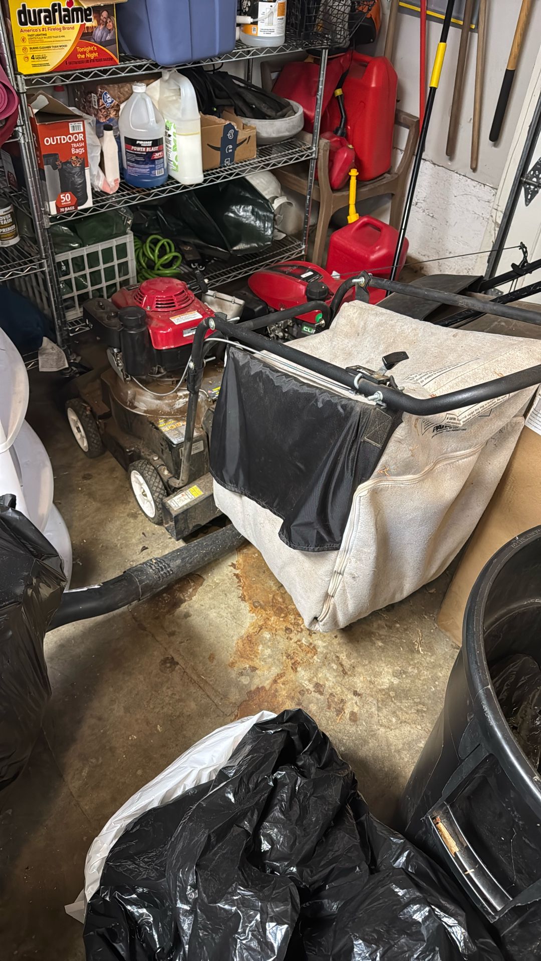 Honda Gas Powered Walk Behind 3-in-1 Leaf Vacuum/Chipper/Blower