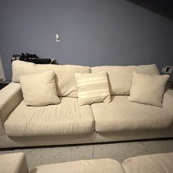 Sofa and loveseat