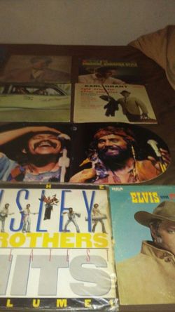 Collectibles record some of them are decease R.I.P to them as you can see famous singer's.