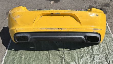 2017 Dodge Charger Rear Bumper – Yellow (Used / Damaged)