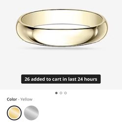 Women’s 10k Gold Wedding Band 