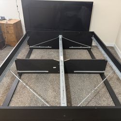 Queen Bed Frame With Storage 