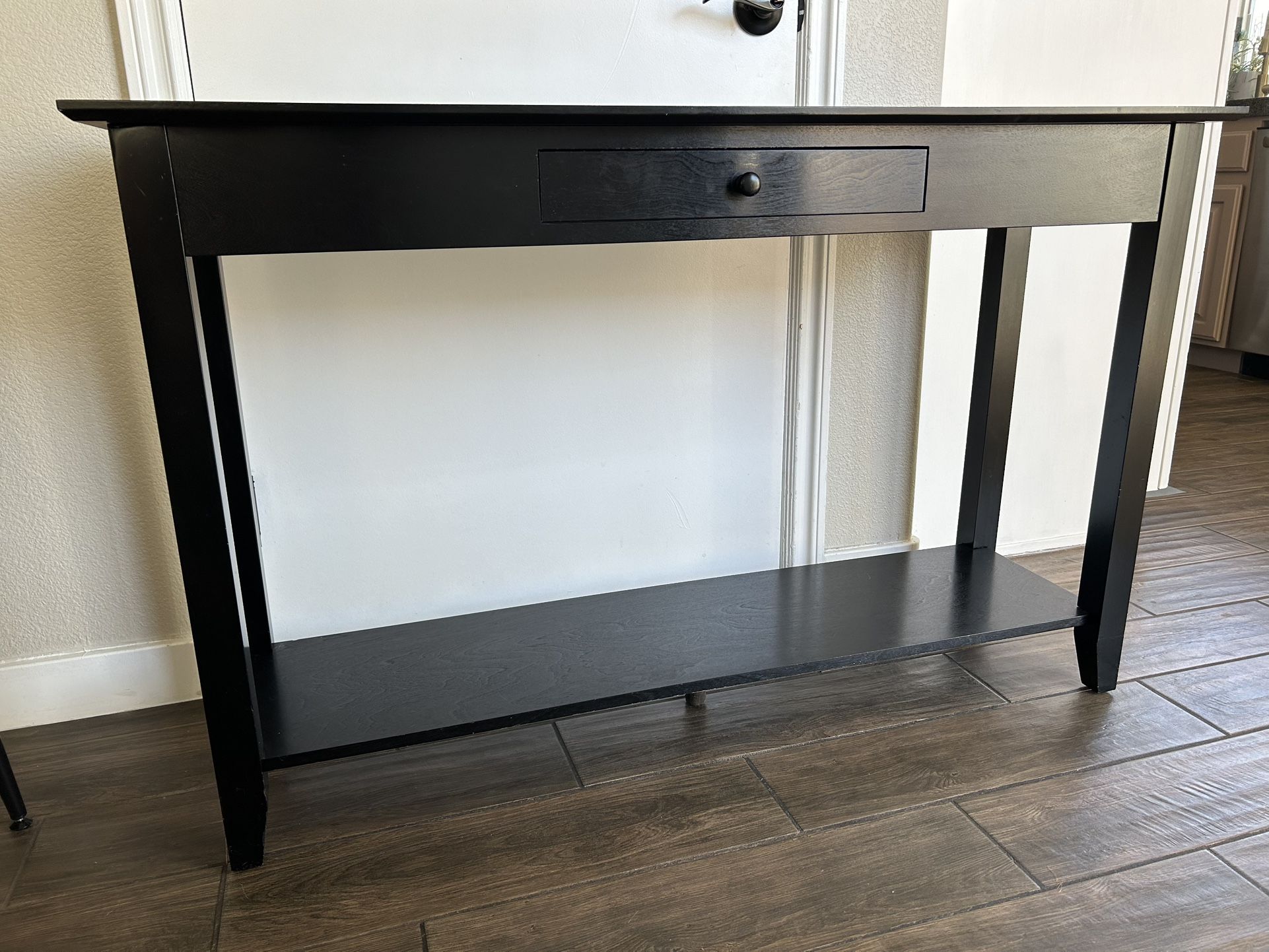 Black Console Table For Sale