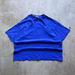 Vintage 90’s Nike Swoosh Blue T Shirt
