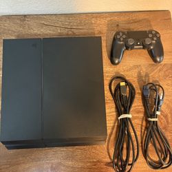PS4 Controller And Cords 