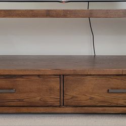 Sturdy Wooden TV Stand (OBO)
