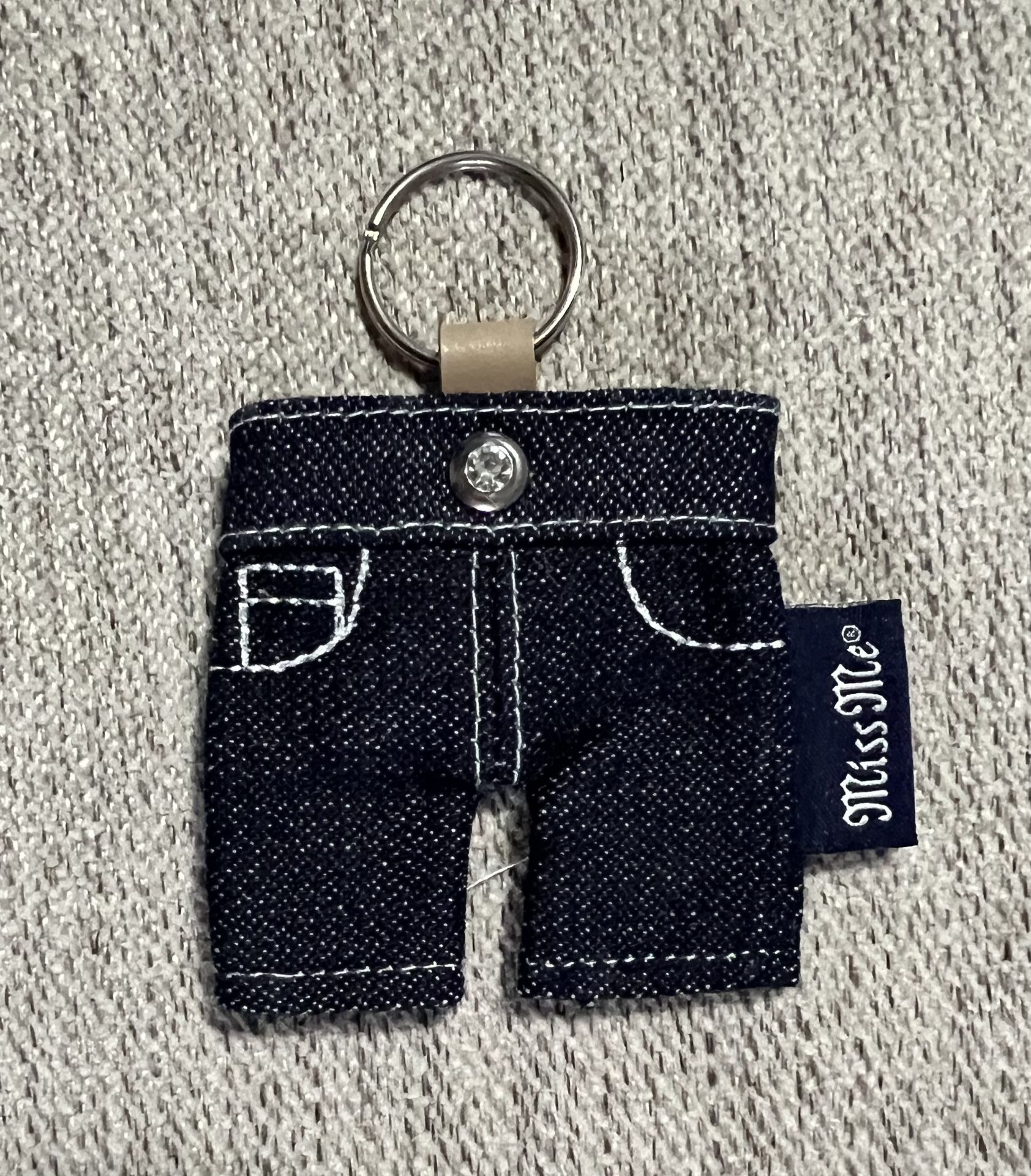 Vintage Pockets “Miss Me” Jeans Key Holder Ring Keychain