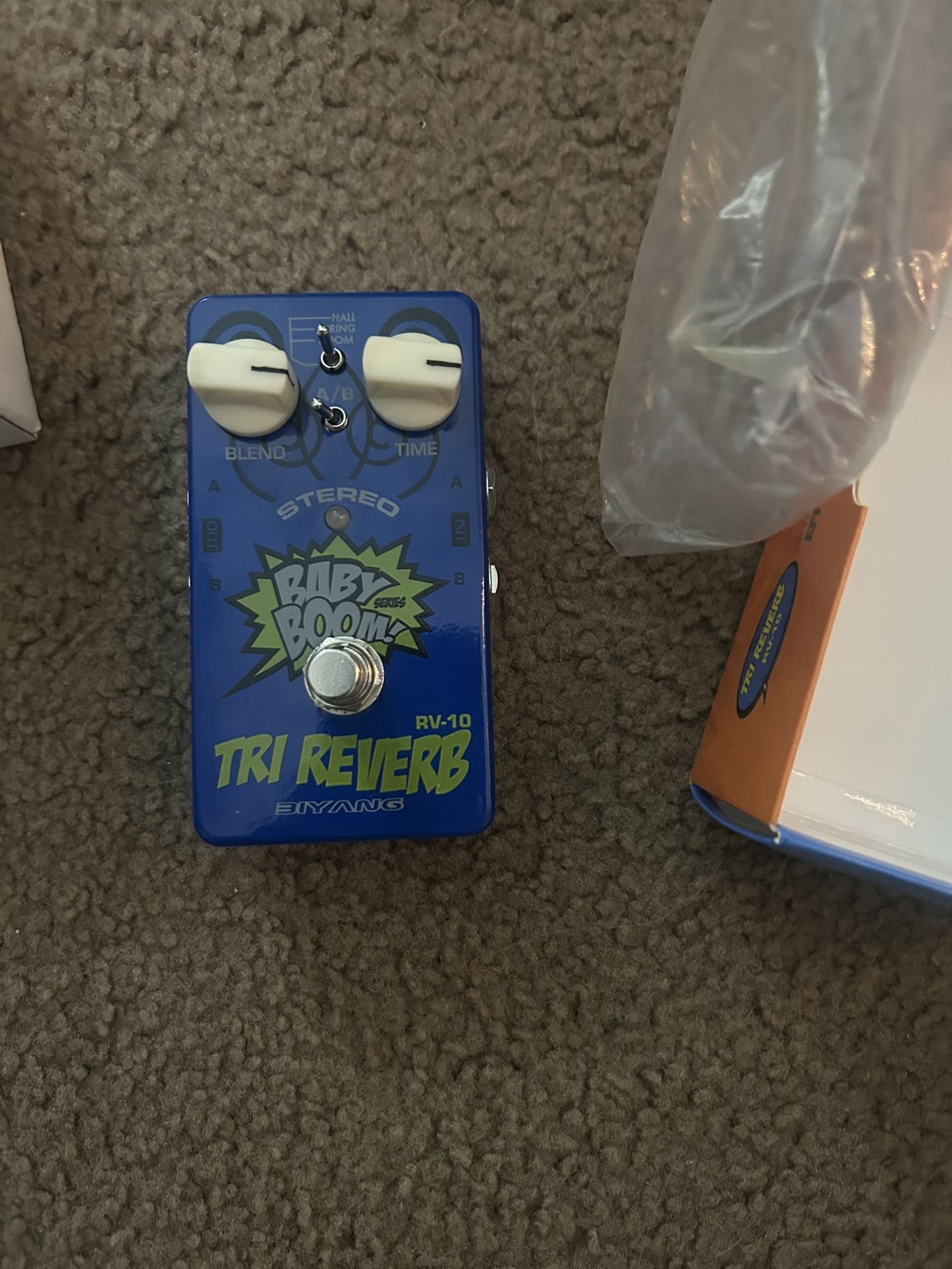 Biyang Baby Boom Reverb Pedal