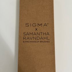 SIGMA X Samantha Ravndahl 8 Pro Makeup Brushes 